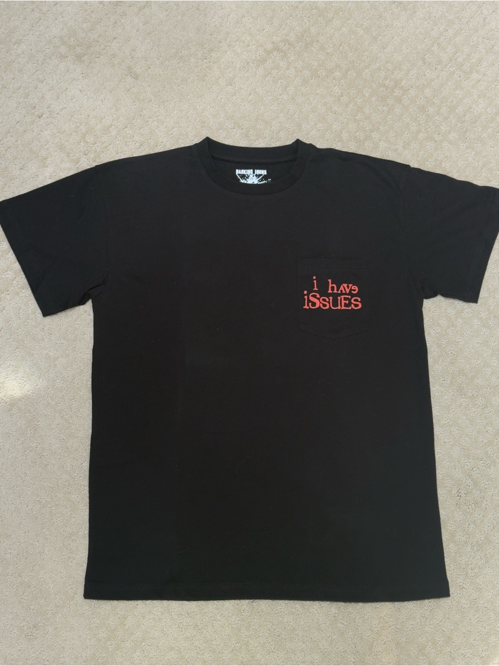 Korn x Barking Irons Issues Doll Pocket T-Shirt Black M